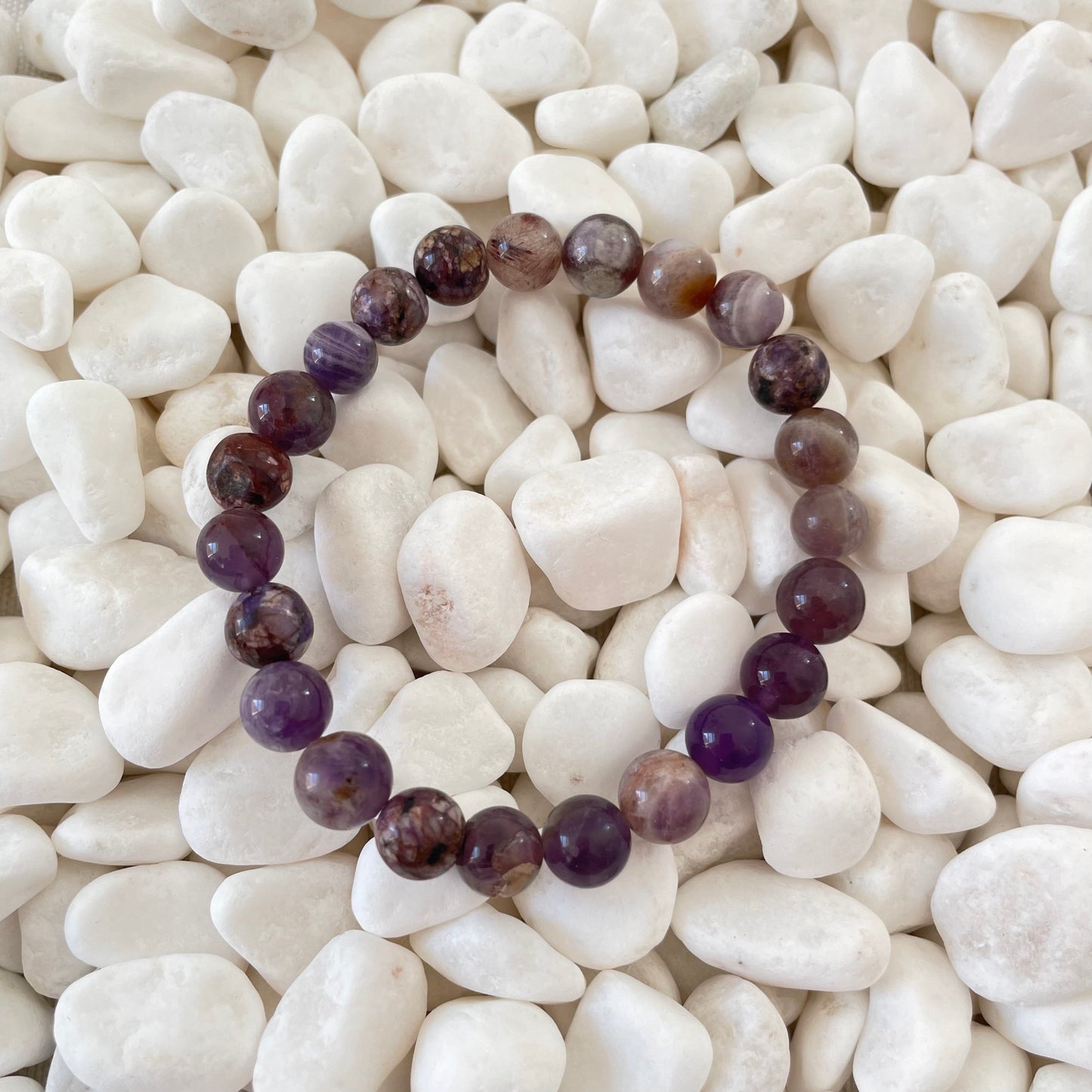 Charoite Gemstone Bracelet
