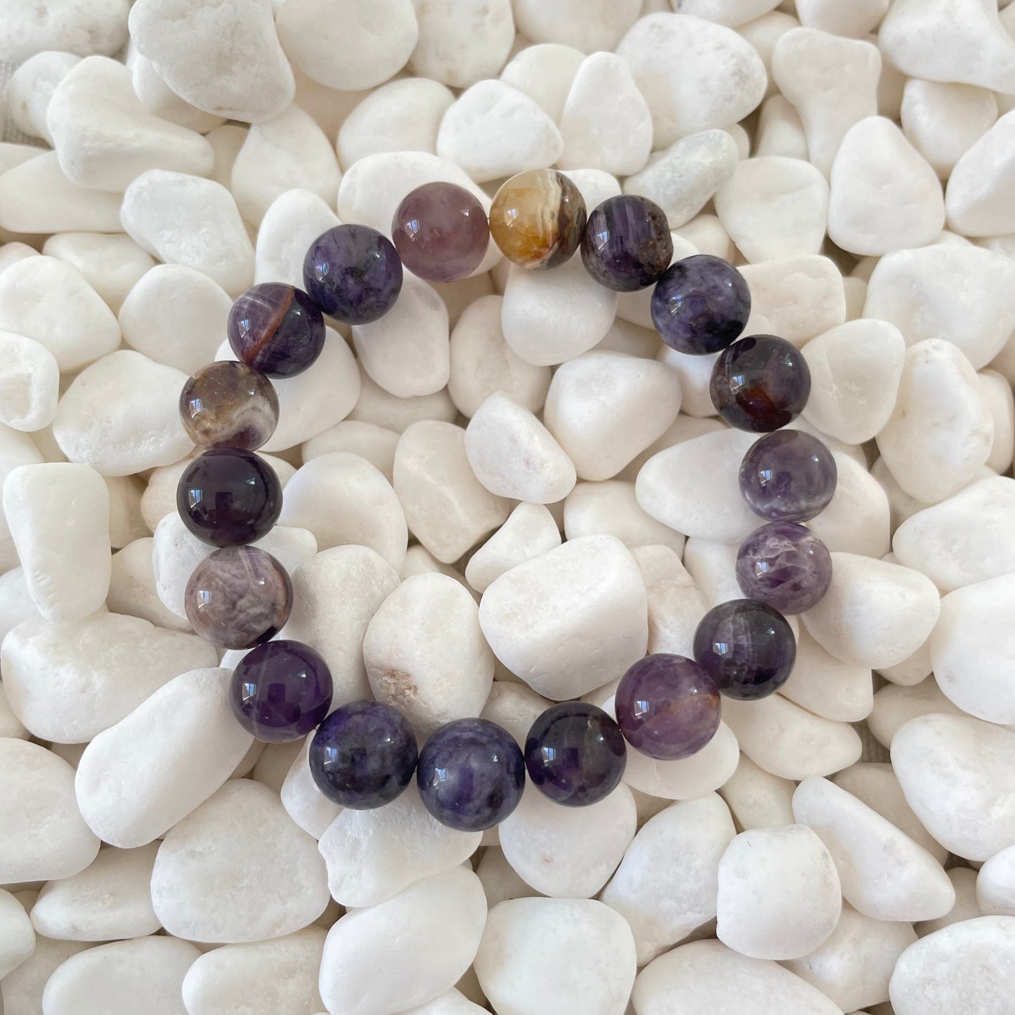 Charoite Gemstone Bracelet