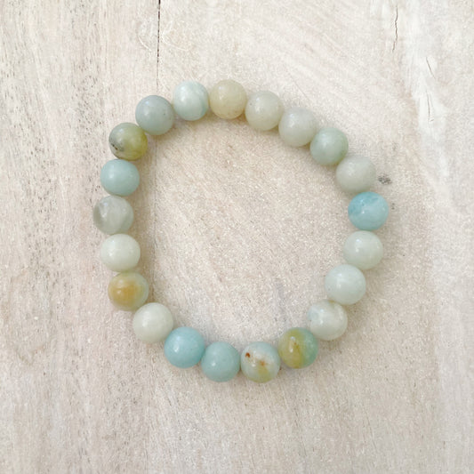 Smooth Amazonite Bracelet