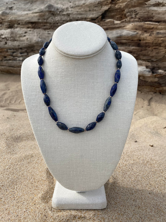 Lapis Dew Necklace