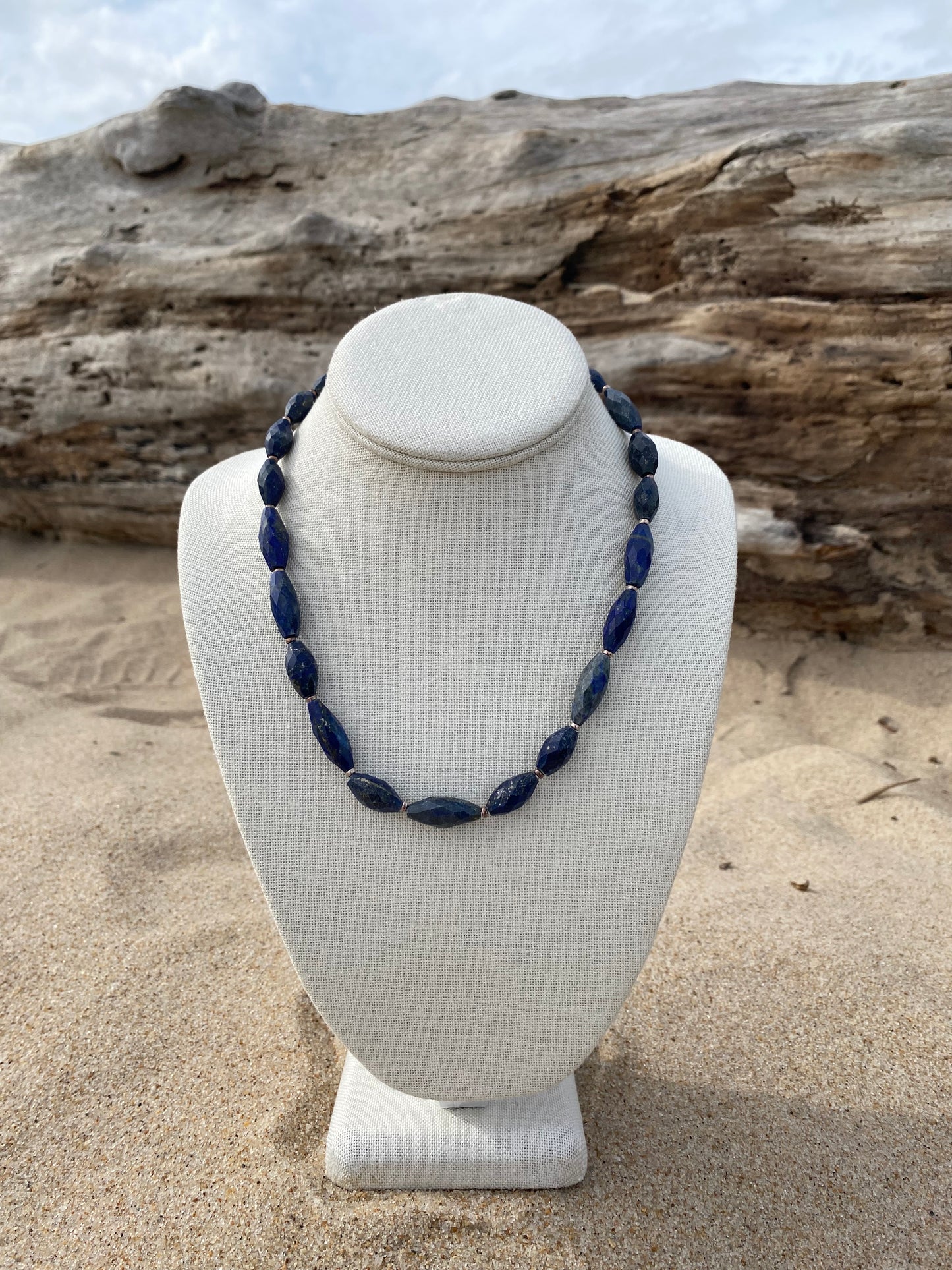 Lapis Dew Necklace