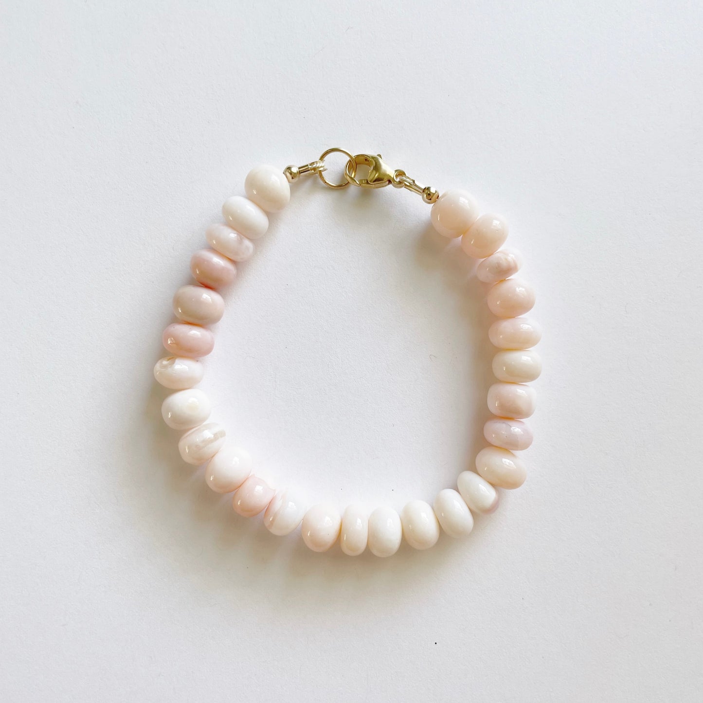 Light Pink Opal Bracelet