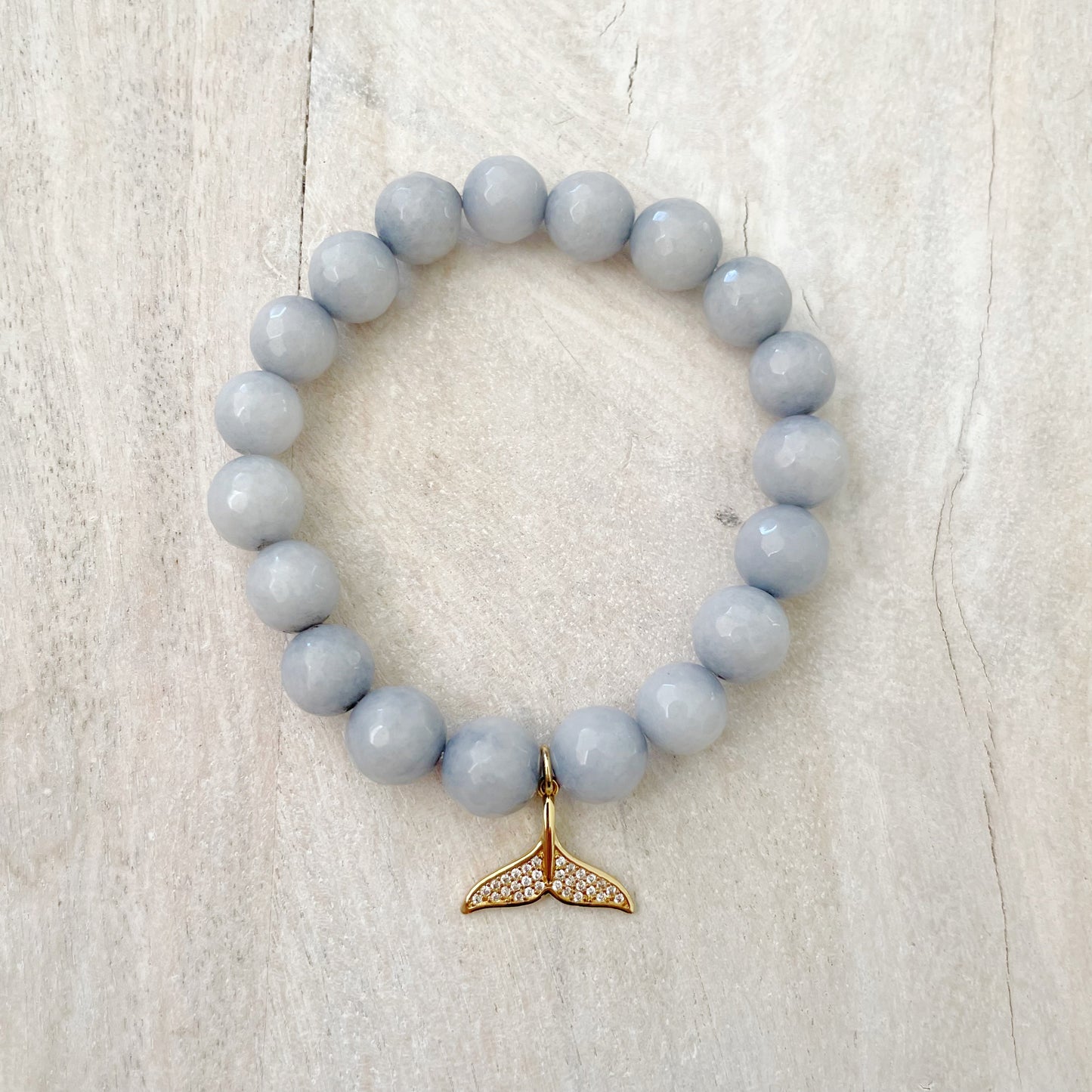 Jade Whale Tail Bracelet