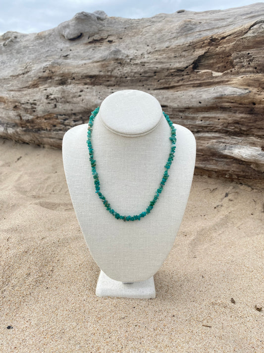 Amazonite Chip Necklace